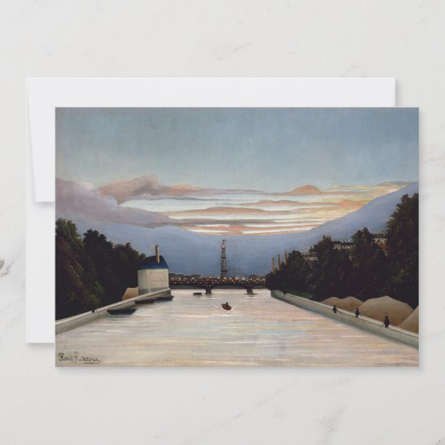 Carte La Tour Eiffel | Henri Rousseau (Devant)