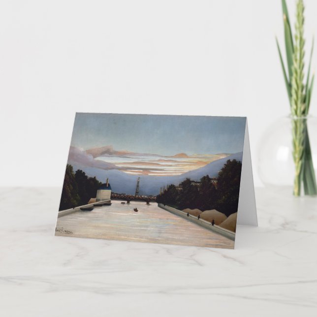 Carte La Tour Eiffel | Henri Rousseau (Devant)