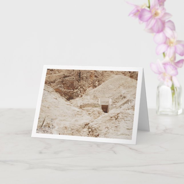 Carte La Vallée des Rois à Louxor, en Égypte, (Orchidée)