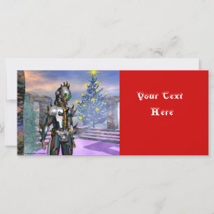 CARTE LA VEILLE D'UN CYBORG DU NOUVEL AN