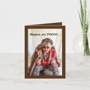 Carte La vérité sur les hippopotames et gagner du poids 