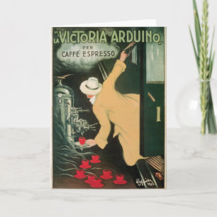 Carte La Victoria Arduino Café Vintage Boisson Et Art