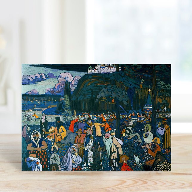 Carte La vie colorée | Kandinsky (Créateur téléchargé)
