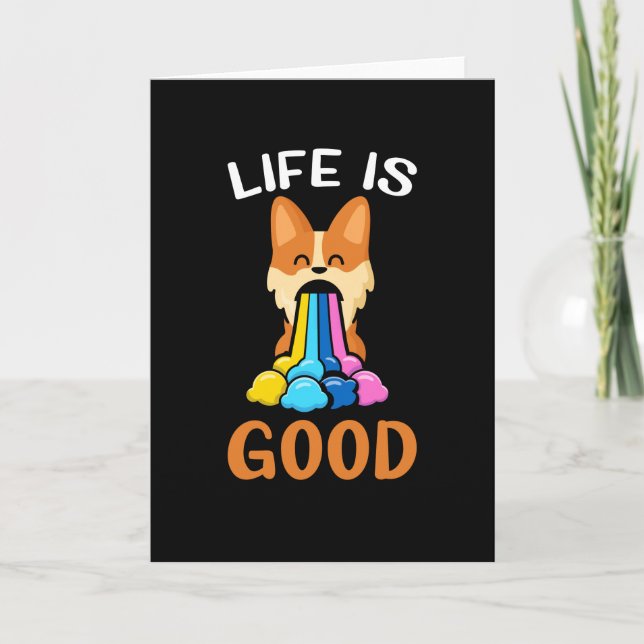 Carte La vie est bon cadeau Cogi (Devant)