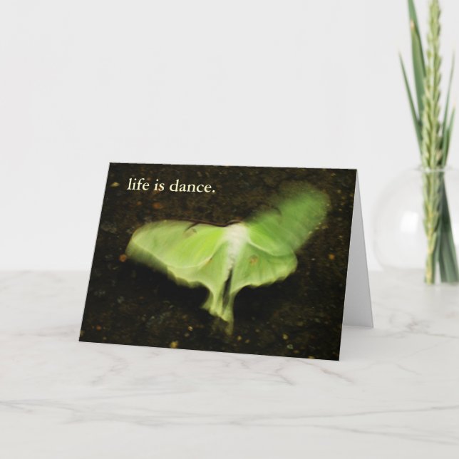 Carte la vie est danse (Devant)