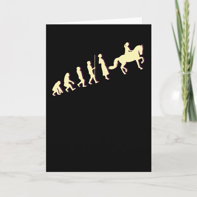 Carte La Vie Est Meilleure Avec Les Chevaux (Devant)