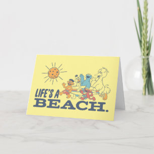 Carte La vie est une plage
