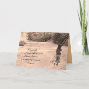 Carte La vie peut être dure....