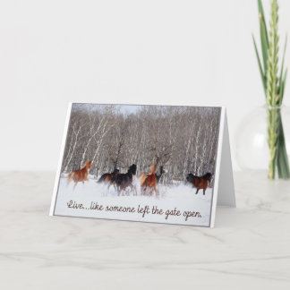 Carte La vie vivante ..... comme quelqu'un a laissé la