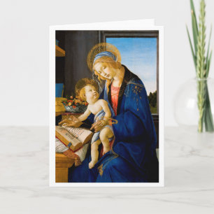 Carte La Vierge et l'Enfant, Sandro Botticelli