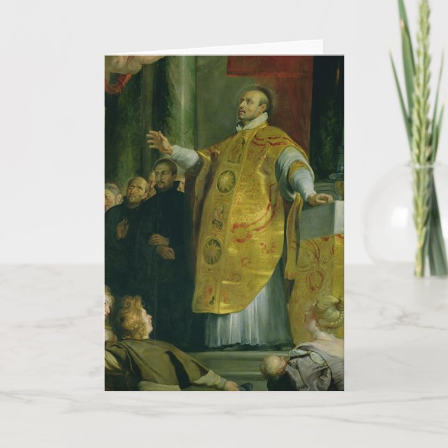 Carte La vision de St Ignatius de Loyola (Devant)