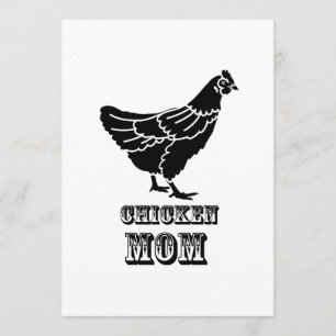 Carte La volaille de maman de poulet aiment des cadeaux