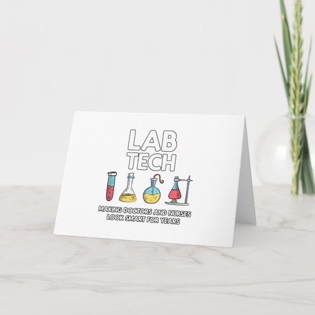 Carte Laboratoire technique (Devant)