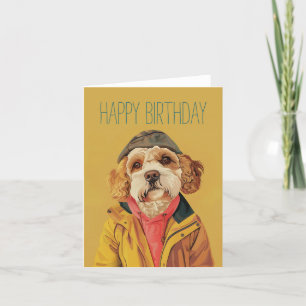Carte Labradoodle tendance