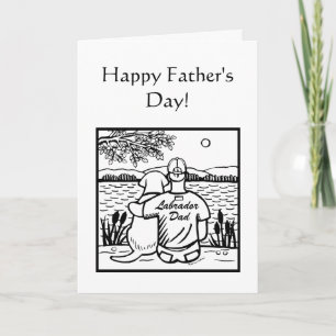 Carte Labrador et papa