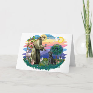 Carte Labrador Retriever (noir)