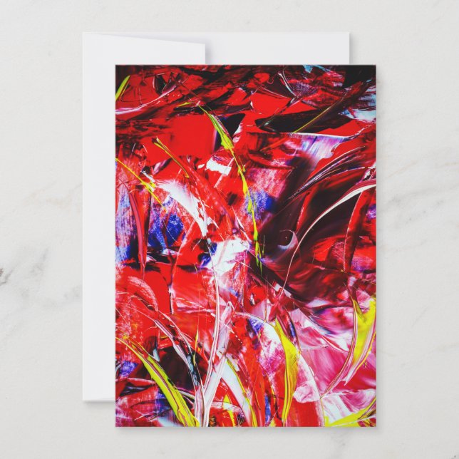 Carte L'abstraction dans la perfection (Devant)