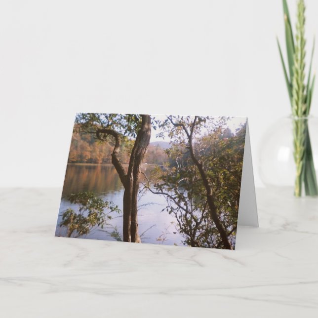 Carte Lac en montagnes (Devant)