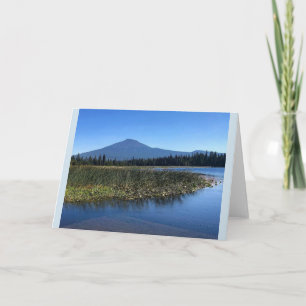 Carte Lac Hosmer en été, OU