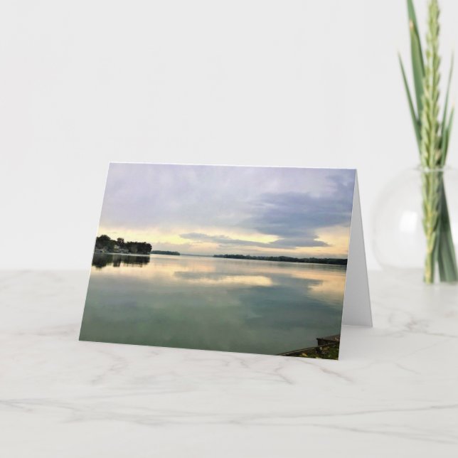 Carte Lac La Belle, Oconomowoc, Wisconsin (Devant)