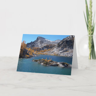 Carte Lac rune, les enchantements, cascades, Washington