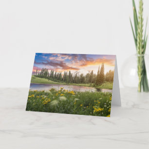Carte Lac Tipsoo du mont Rainier