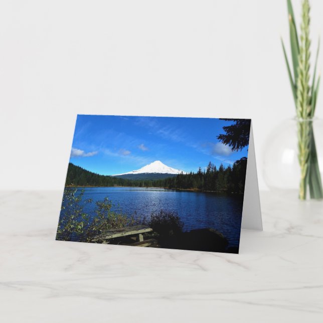 Carte Lac Trillium, OR (Devant)