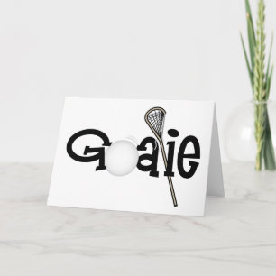 Carte Lacrosse Goalie