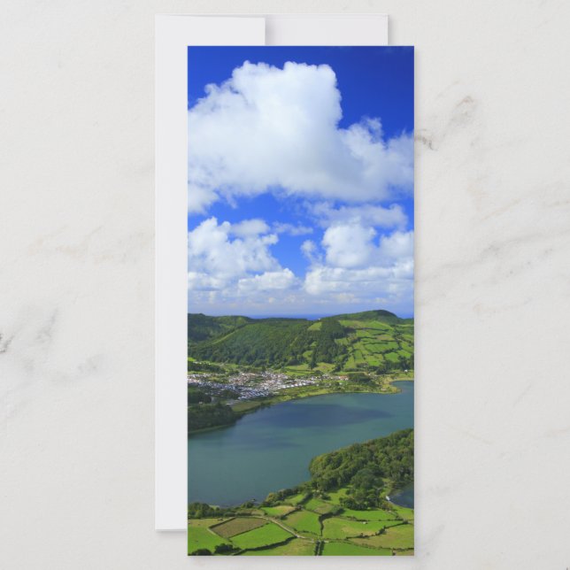 Carte Lacs aux Açores (Devant)