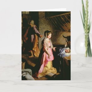 Carte L'adoration de l'enfant, 1597