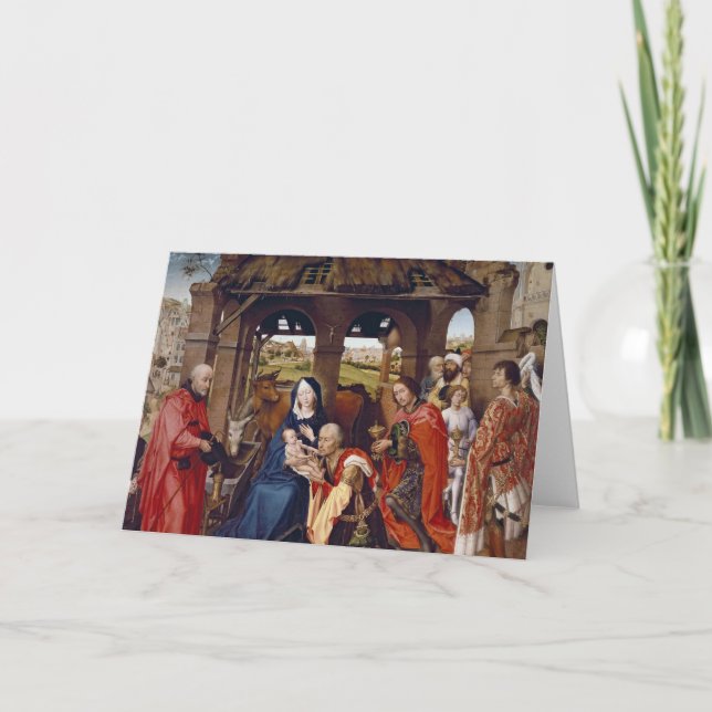 Carte L'adoration des Magi, c.1455 (Devant)