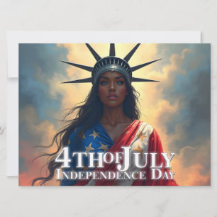 Carte Lady Liberty réinventée - Un nouveau visage de la 