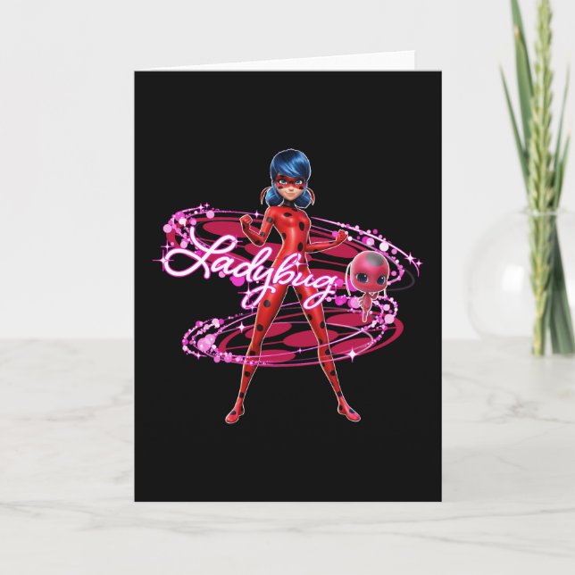 Carte Ladybug et Tikki Graphic (Devant)