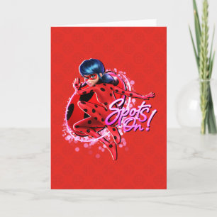 Carte Ladybug miraculeux   Spots Sur Graphic