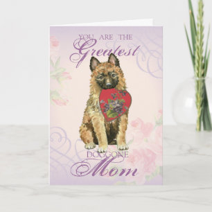 Carte Laekenois Heart Mom