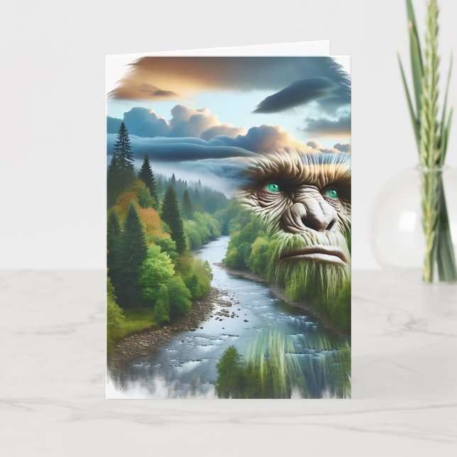 Carte L'âge ne signifie pas squatch | Anniversaire drôle (Devant)