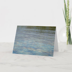 Carte Lagune de la mangrove Eau Bleu des Caraïbes