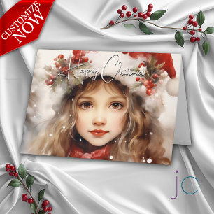 Carte L'aide de Noël du petit Père Noël
