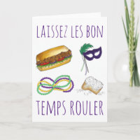 Laissez Les Bon Temps Rouler Mardi Gras NOLA