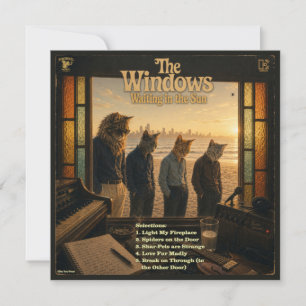 Carte L'album Windows : une parodie