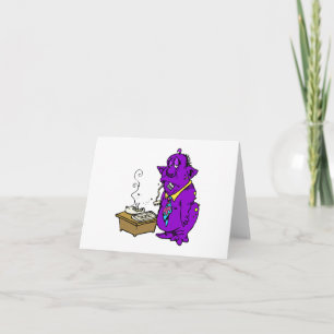 Carte L'alien a mangé mon ordinateur