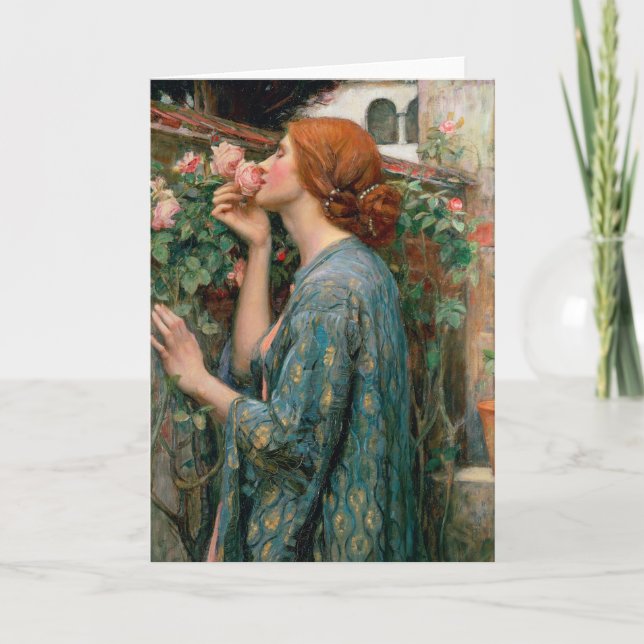 Carte L'âme du Rose, 1908 (Devant)
