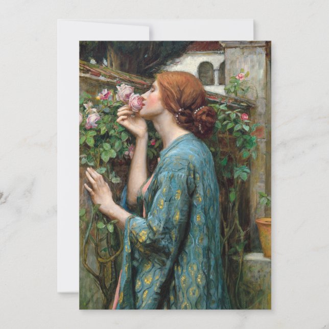 Carte L'âme du Rose | John William Waterhouse (Devant)