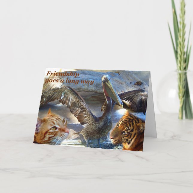 Carte L'amitié va très loin_Carte_par Elenne (Devant)