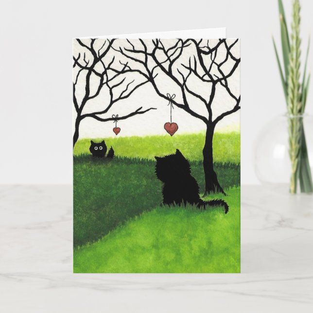 Carte L'amour à distance - Tu me manques (Devant)