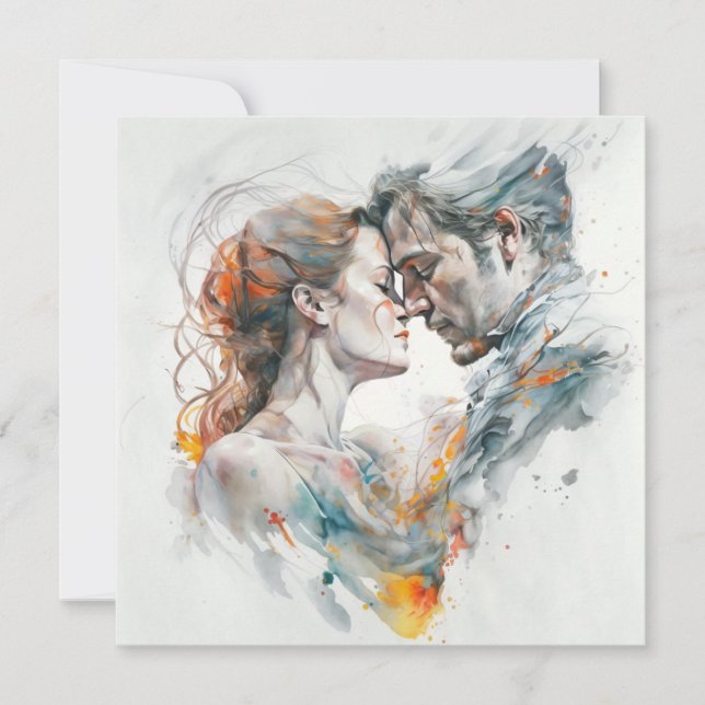 Carte L'amour comme le feu (Devant)