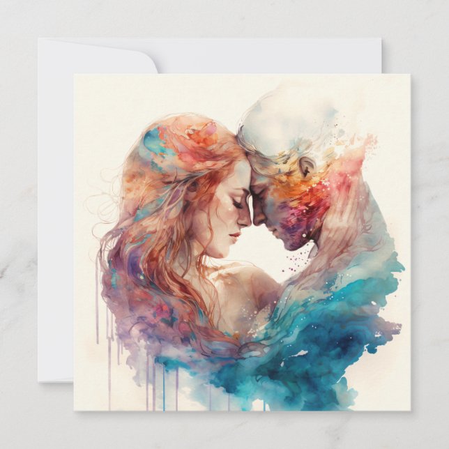 Carte L'amour comme l'eau (Devant)