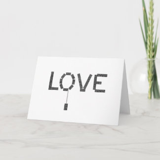 Carte L'amour dominos