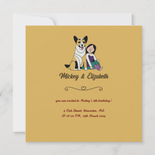 Carte L'amour du chien