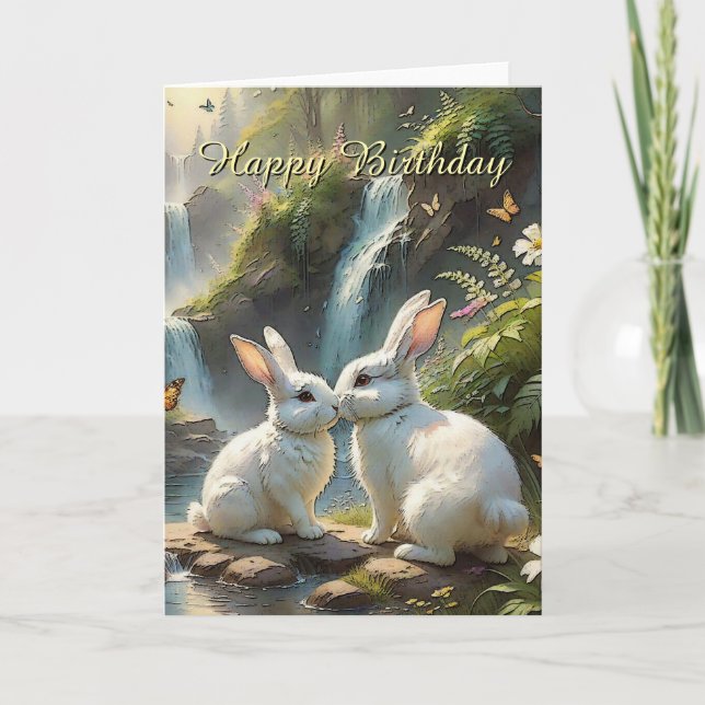 Carte L'amour est dans la fourrure (Devant)